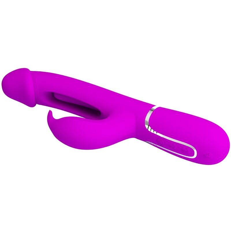 Pretty Love - Kampas Vibrador Rabbit 3 En 1 Multifunción Con Lengua Fucsia 5 Pretty Love - Kampas Vibrador Rabbit 3 En 1 Multifunción Con Lengua Fucsia - Imagen 5