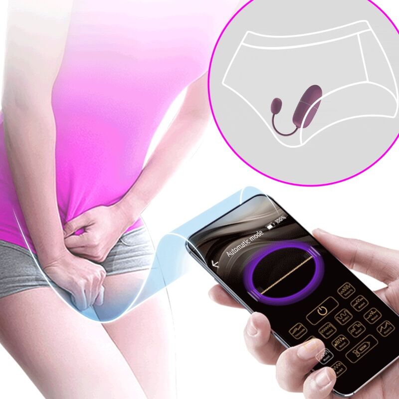 Pretty Love - Nymph Huevo Vibrador Controlado Por App Lila 9 Pretty Love - Nymph Huevo Vibrador Controlado Por App Lila - Imagen 9