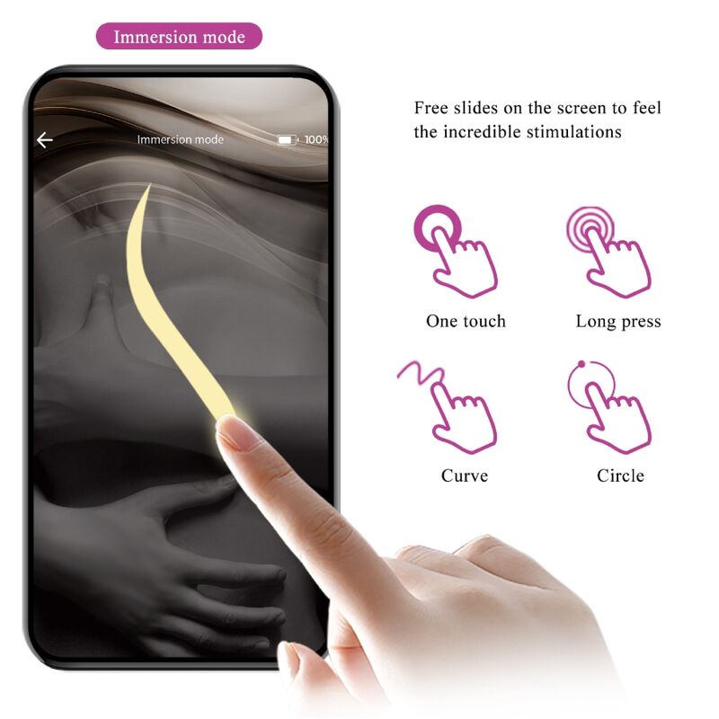 Pretty Love - Nymph Huevo Vibrador Controlado Por App Lila 13 Pretty Love - Nymph Huevo Vibrador Controlado Por App Lila - Imagen 13