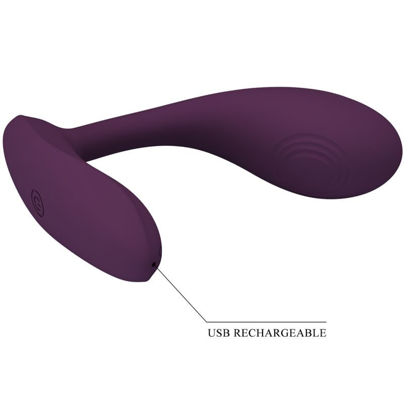 Pretty Love - Baird G-Spot 12 Vibraciones Recargable Lila App 5 Pretty Love - Baird G-Spot 12 Vibraciones Recargable Lila App - Imagen 5