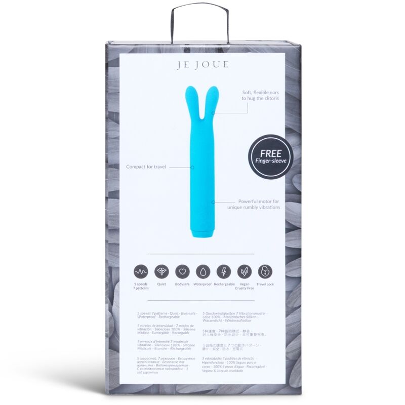 Je Joue - Teal Bala Vibradora Rabbit 4 Je Joue - Teal Bala Vibradora Rabbit - Imagen 4