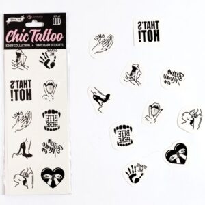 Secret Play - Set de 10 Tattoos Temporales Kinky Collection