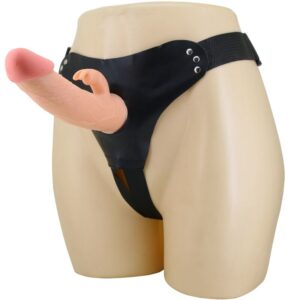 Pretty Love - Mavis Harness Briefs Universal con Dildo 19 Cm Natural