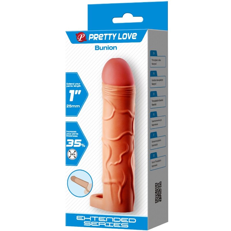 Pretty Love - Bunion Funda De Pene Extensora Natural 6 Pretty Love - Bunion Funda De Pene Extensora Natural - Imagen 6