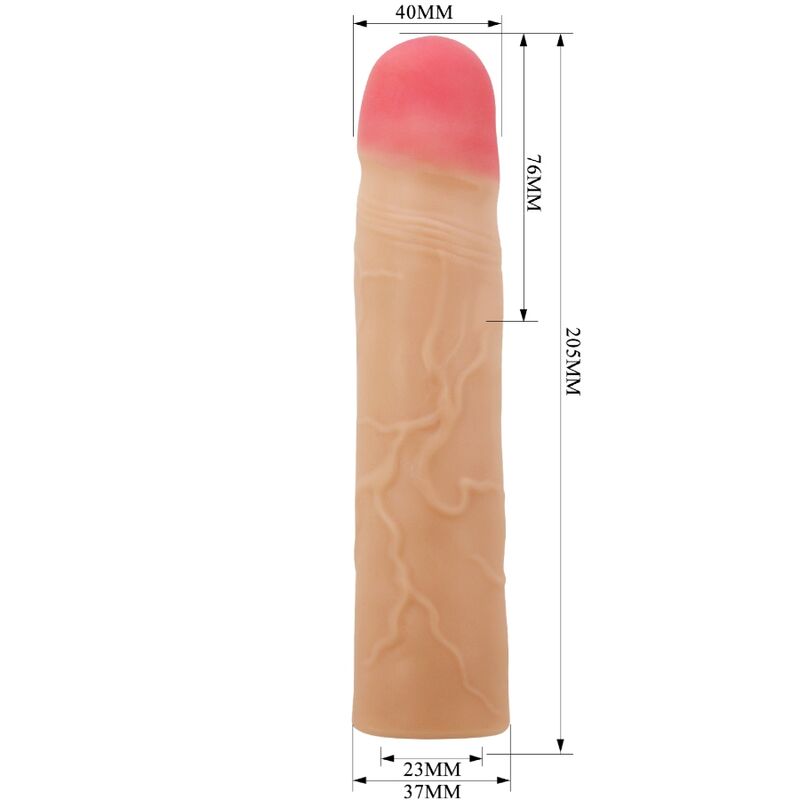 Pretty Love - Kylian Funda De Pene Extensora Natural 4 Pretty Love - Kylian Funda De Pene Extensora Natural - Imagen 4