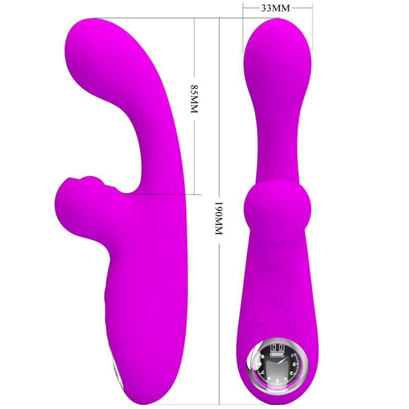 Pretty Love - Skylar Vibrador Estimulador Púrpura 1 Pretty Love - Skylar Vibrador Estimulador Púrpura