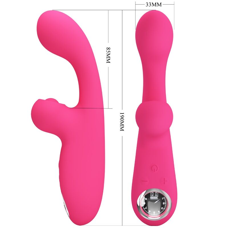 Pretty Love - Skylar Vibrador Estimulador Rosa 1 Pretty Love - Skylar Vibrador Estimulador Rosa