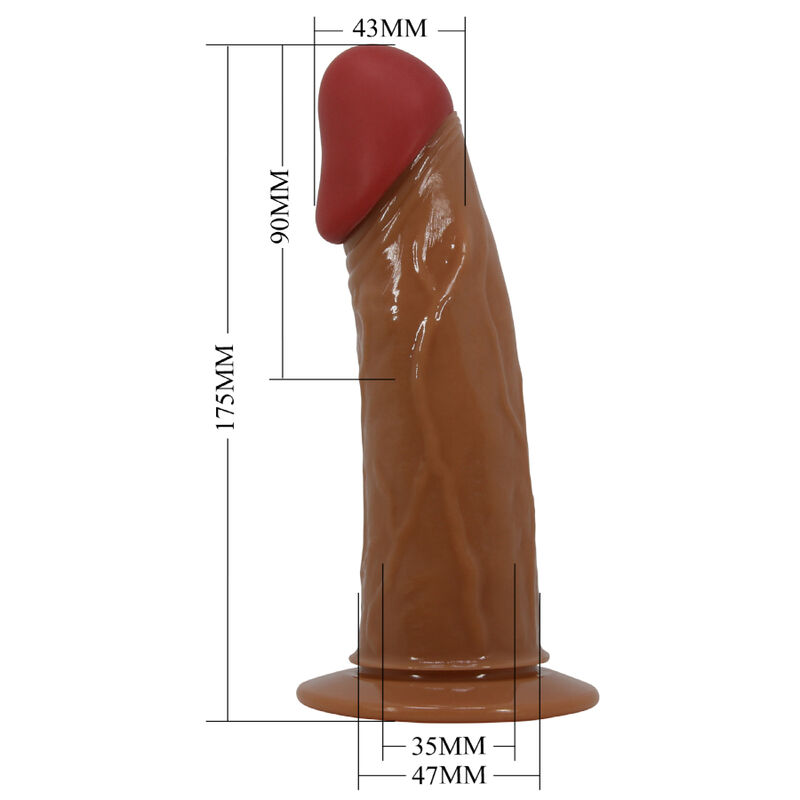 Pretty Love - Starks Harness Briefs Vibración Multi-Velocidad Dildo 17,5 Cm Mulato 6 Pretty Love - Starks Harness Briefs Vibración Multi-Velocidad Dildo 17,5 Cm Mulato - Imagen 6