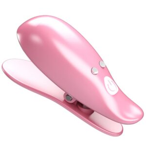 Pretty Love - Leaf Pinzas Vibratorias para Pezones Rosa