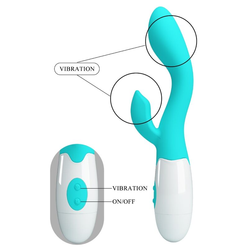 Pretty Love - Brighty Vibrador Punto G Verde Agua 8 Pretty Love - Brighty Vibrador Punto G Verde Agua - Imagen 8