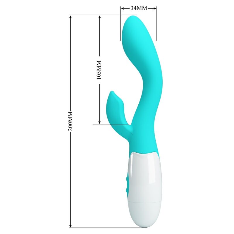Pretty Love - Brighty Vibrador Punto G Verde Agua 7 Pretty Love - Brighty Vibrador Punto G Verde Agua - Imagen 7