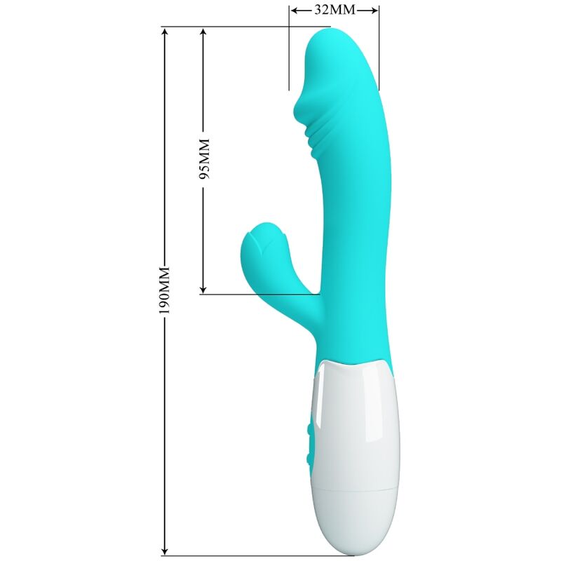Pretty Love - Snappy Vibrador Punto G Verde Agua 6 Pretty Love - Snappy Vibrador Punto G Verde Agua - Imagen 6