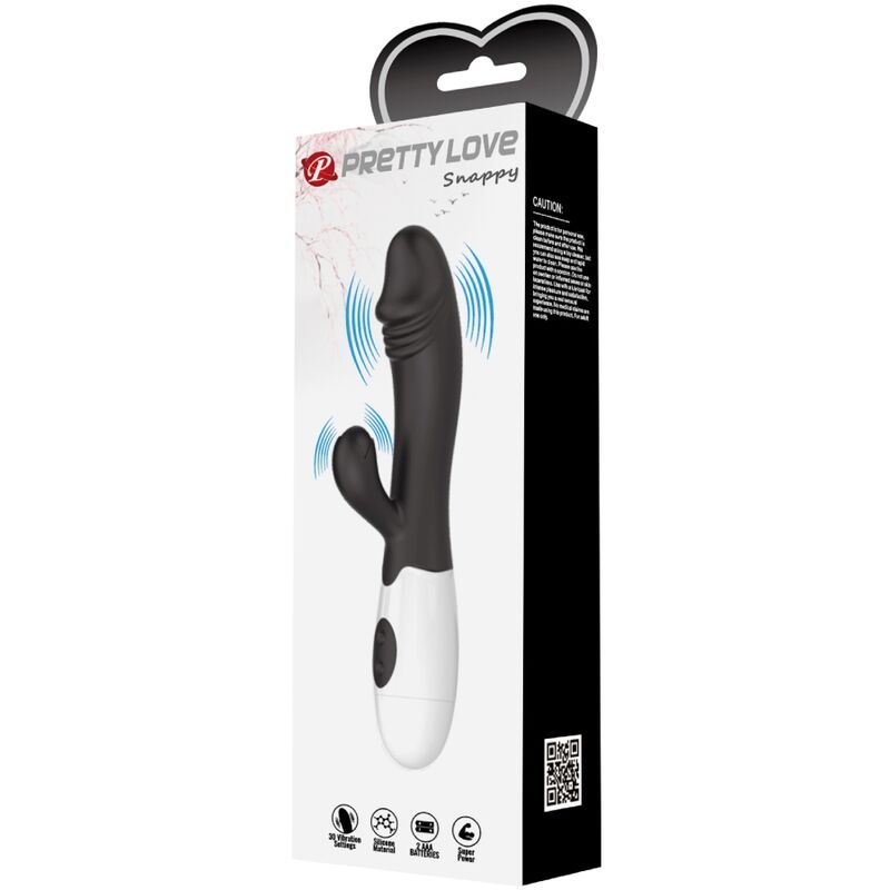 Pretty Love - Snappy Vibrador Punto G Negro 10 Pretty Love - Snappy Vibrador Punto G Negro - Imagen 10