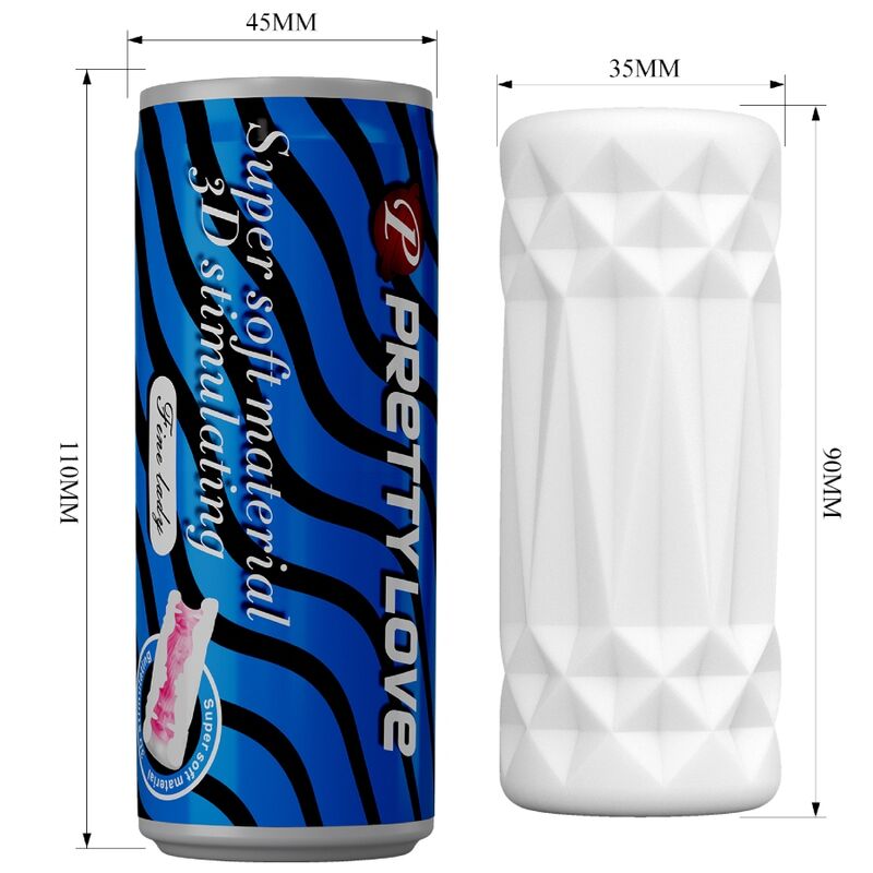 Pretty Love - Lata Masturbador Masculino 3D Modelo 2 6 Pretty Love - Lata Masturbador Masculino 3D Modelo 2 - Imagen 6
