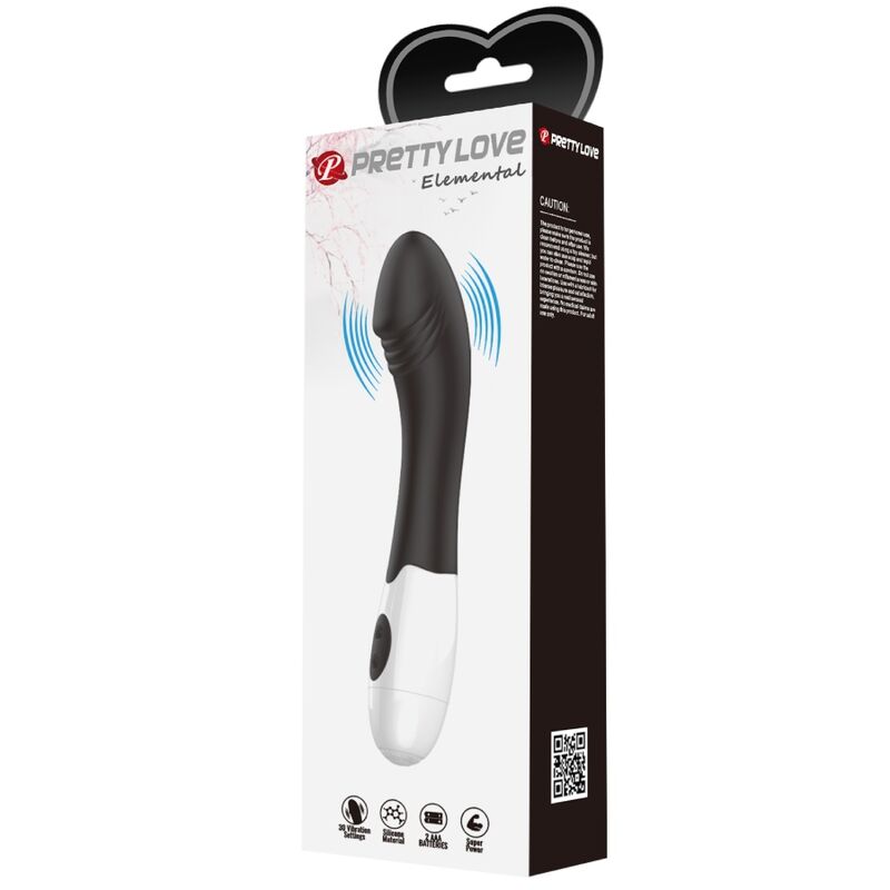 Pretty Love - Elemental Vibrador Punto G 30 Modos Negro 10 Pretty Love - Elemental Vibrador Punto G 30 Modos Negro - Imagen 10