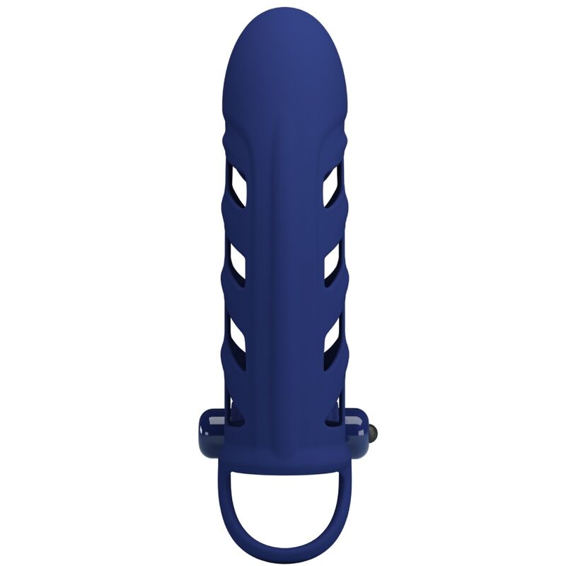 Pretty Love - Altaf Anillo Vibrador Con Funda De Silicona Azul 5 Pretty Love - Altaf Anillo Vibrador Con Funda De Silicona Azul - Imagen 5