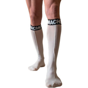 Macho - Calcetines Finos Rojo