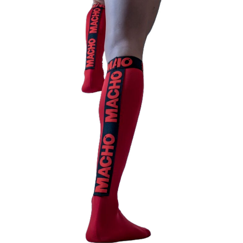 Macho - Calcetines Finos Rojo 2 Macho - Calcetines Finos Rojo - Imagen 2