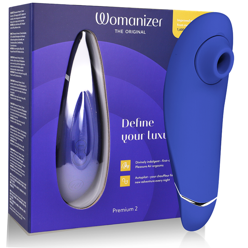 Womanizer - Premium 2 Estimulador De Clítoris Arándano 1 Womanizer - Premium 2 Estimulador De Clítoris Arándano