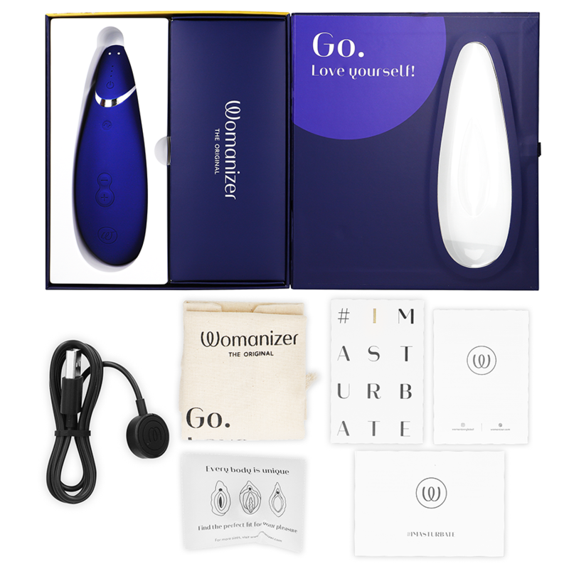 Womanizer - Premium 2 Estimulador De Clítoris Arándano 6 Womanizer - Premium 2 Estimulador De Clítoris Arándano - Imagen 6