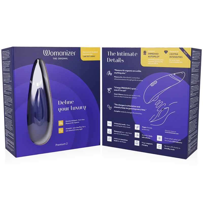Womanizer - Premium 2 Estimulador De Clítoris Arándano 7 Womanizer - Premium 2 Estimulador De Clítoris Arándano - Imagen 7