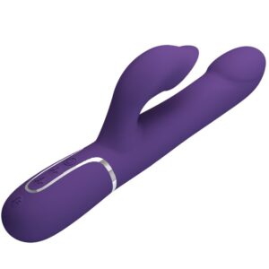 Pretty Love - Zalin Vibrador Rabbit Perlas 4 en 1 Morado
