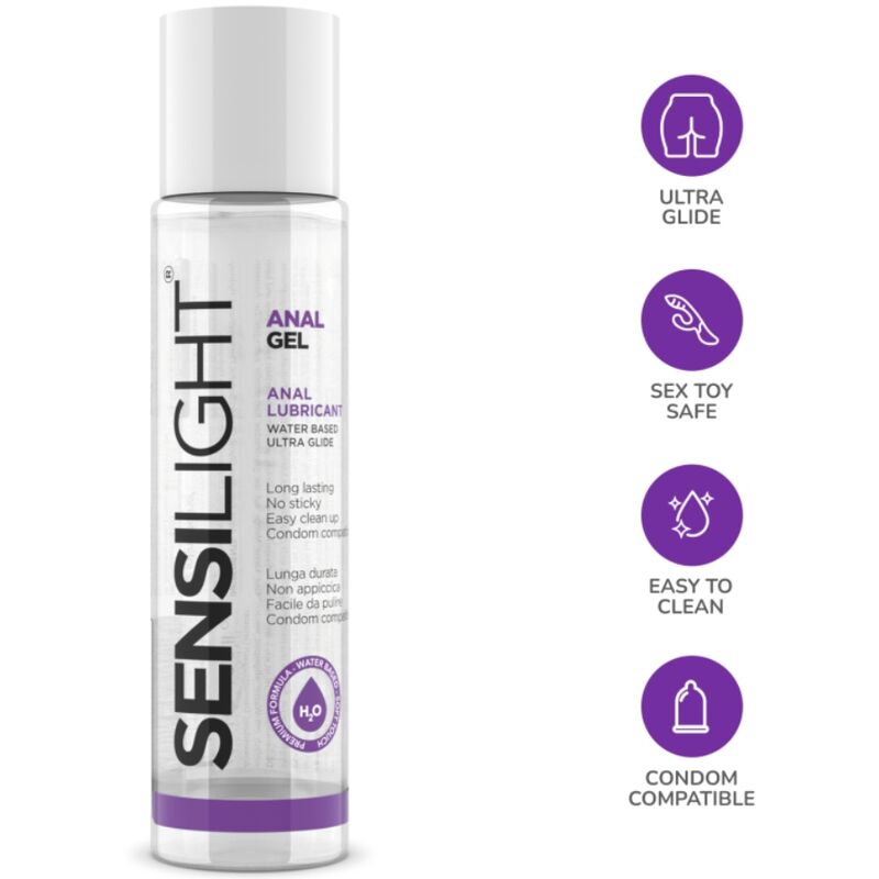 Intimateline - Sensilight Gel Anal Deslizante 60 Ml 2 Intimateline - Sensilight Gel Anal Deslizante 60 Ml - Imagen 2