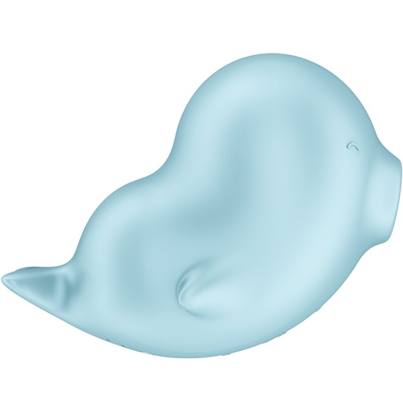 Satisfyer - Sassy Seal Estimulador &Amp; Vibrador Azul 2 Satisfyer - Sassy Seal Estimulador &Amp; Vibrador Azul - Imagen 2
