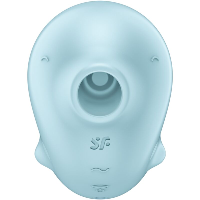 Satisfyer - Sassy Seal Estimulador &Amp; Vibrador Azul 4 Satisfyer - Sassy Seal Estimulador &Amp; Vibrador Azul - Imagen 4