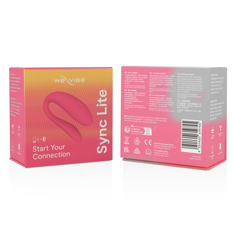 We-Vibe - Sync Lite Estimulador Clitoris Rosa 6 We-Vibe - Sync Lite Estimulador Clitoris Rosa - Imagen 6