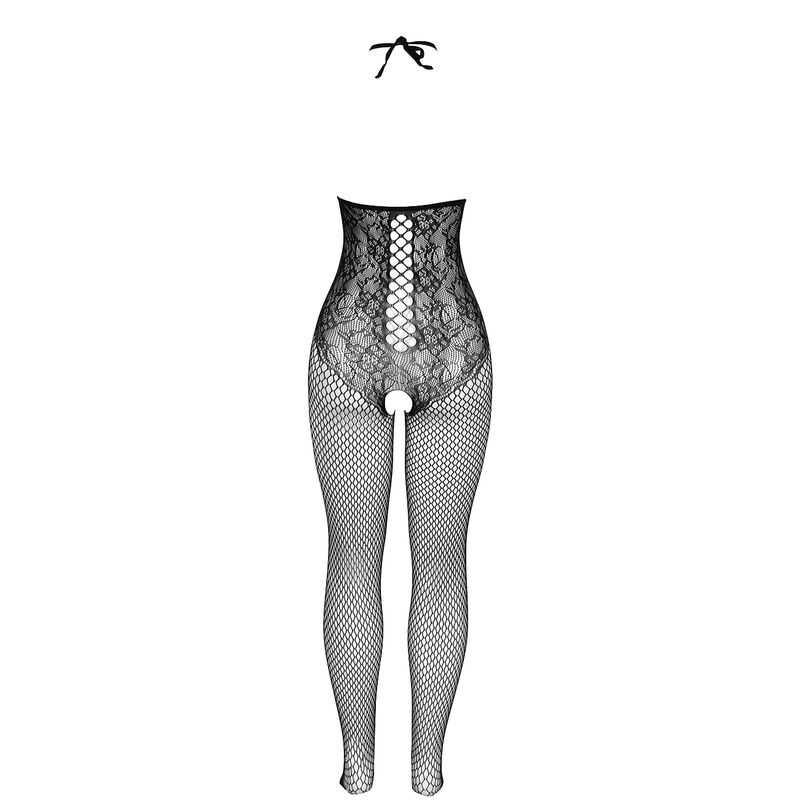Subblime - 951849 Bodystocking De Rejilla Copa Abierta Y Cuello Halter Negro 5 Subblime - 951849 Bodystocking De Rejilla Copa Abierta Y Cuello Halter Negro - Imagen 5