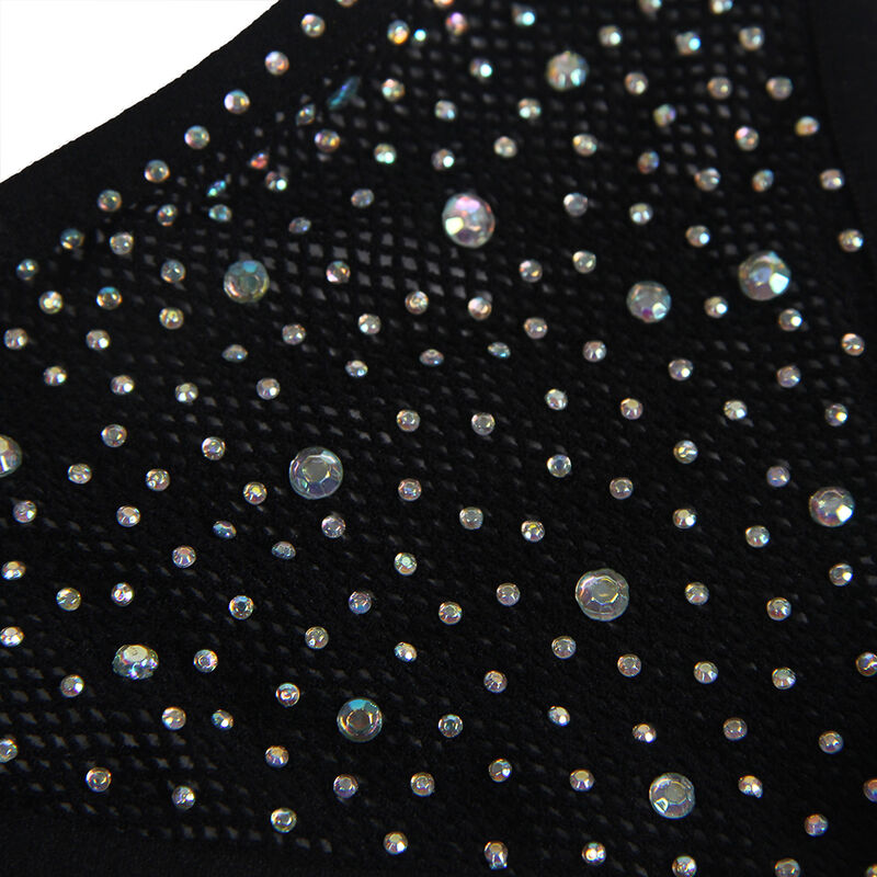 Subblime - 952174 Bodystocking De Rejilla Con Guantes Y Diamantes Negro 9 Subblime - 952174 Bodystocking De Rejilla Con Guantes Y Diamantes Negro - Imagen 9