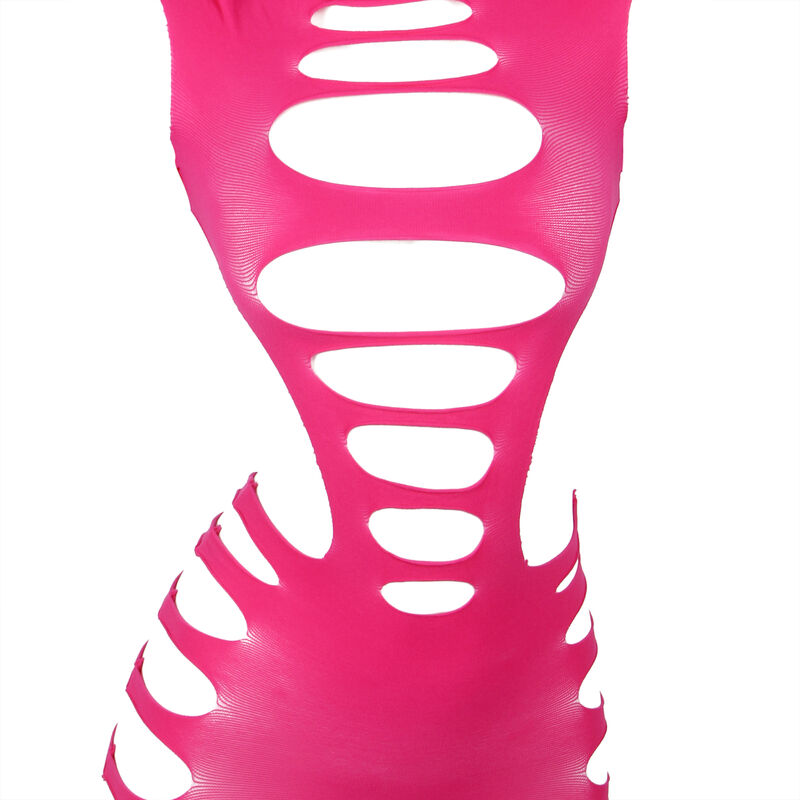 Subblime - 952273 Vestido De Rejilla Elástico Manga Larga Rosa 4 Subblime - 952273 Vestido De Rejilla Elástico Manga Larga Rosa - Imagen 4