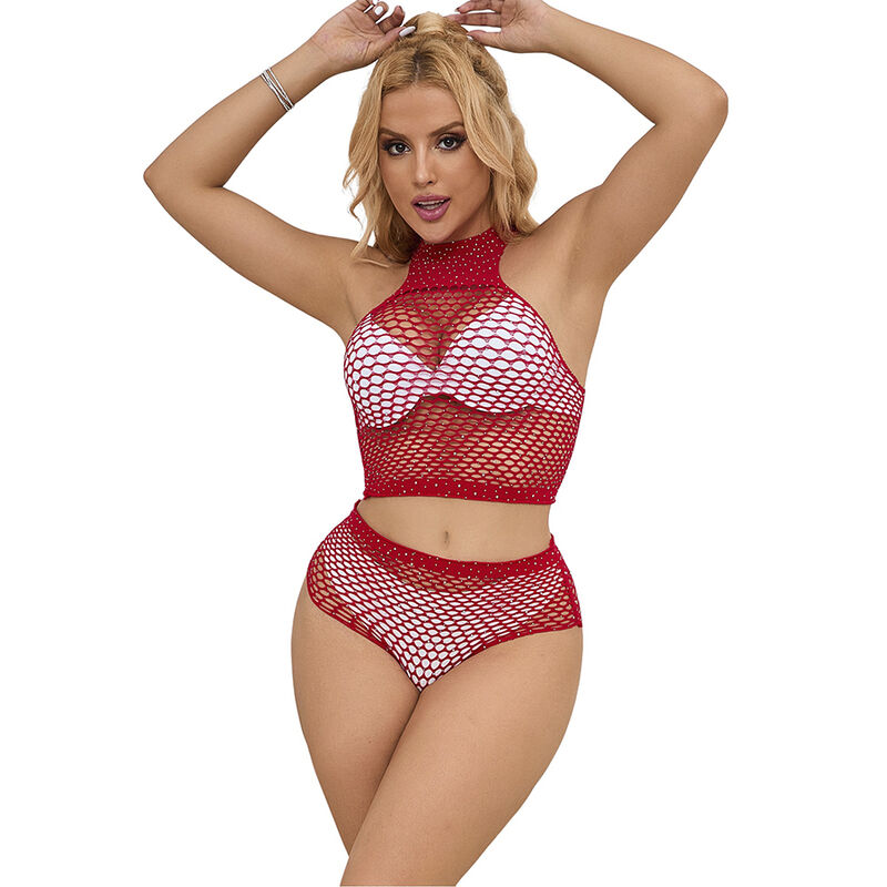 Subblime - 952402 Set De Rejilla Con Brillantes Rojo 4 Subblime - 952402 Set De Rejilla Con Brillantes Rojo - Imagen 4