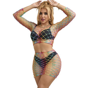 Subblime - 952440 Set de Rejilla 2 Piezas Manga Larga Arcoiris
