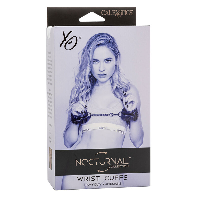 Calexotics - Nocturnal Esposas Cuero Ajustable Negro 7 Calexotics - Nocturnal Esposas Cuero Ajustable Negro - Imagen 7