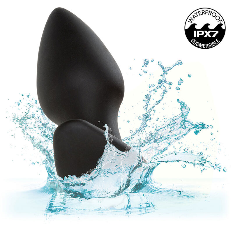 Calexotics - Rock Bottom Perfect Plug Anal 10 Vibraciones Silicona Negro 9 Calexotics - Rock Bottom Perfect Plug Anal 10 Vibraciones Silicona Negro - Imagen 9