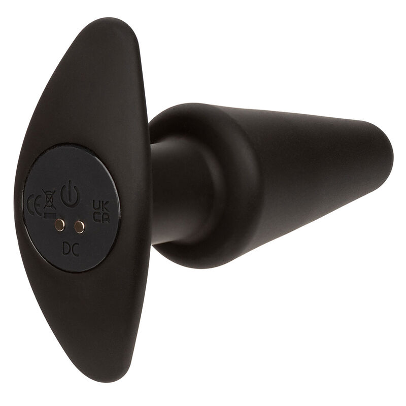 Calexotics - Rock Bottom Plug Anal Cónico 10 Vibraciones Silicona Negro 5 Calexotics - Rock Bottom Plug Anal Cónico 10 Vibraciones Silicona Negro - Imagen 5