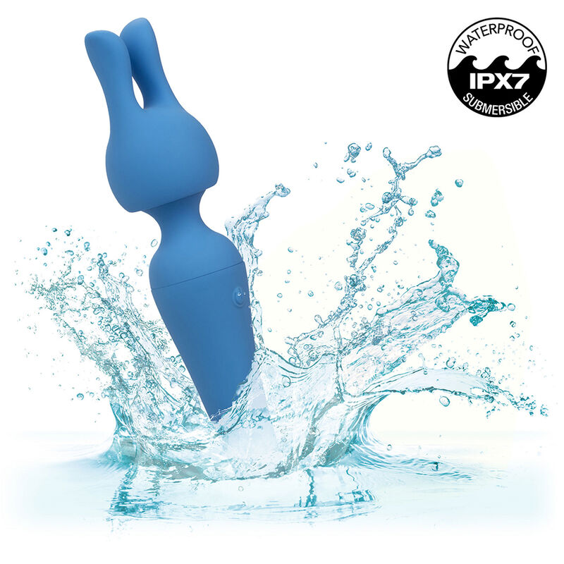 Calexotics - Couture Kit Vibrador Wand 10 Vibraciones Azul 9 Calexotics - Couture Kit Vibrador Wand 10 Vibraciones Azul - Imagen 9