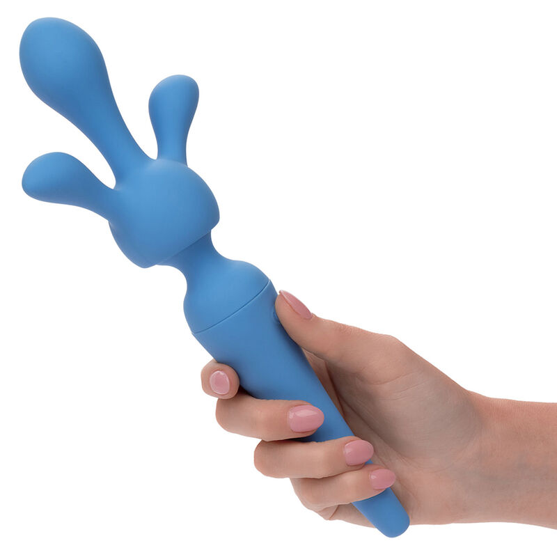 Calexotics - Couture Kit Vibrador Wand 10 Vibraciones Azul 7 Calexotics - Couture Kit Vibrador Wand 10 Vibraciones Azul - Imagen 7