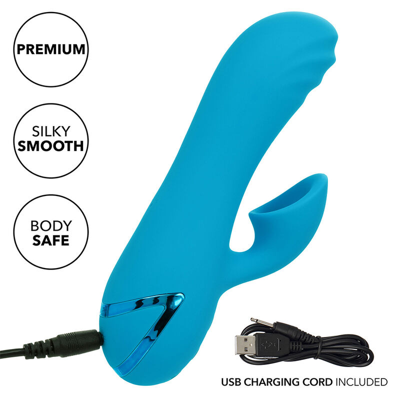 Calexotics - Sunset Beach Seducer Vibrador Y Estimulador 10 Funciones Azul 8 Calexotics - Sunset Beach Seducer Vibrador Y Estimulador 10 Funciones Azul - Imagen 8