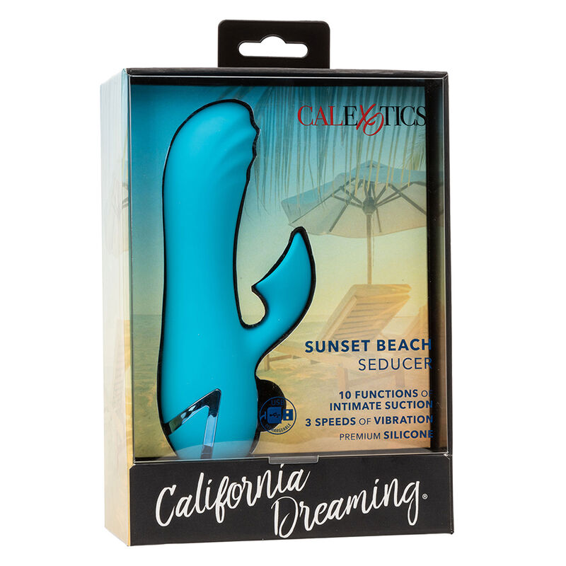 Calexotics - Sunset Beach Seducer Vibrador Y Estimulador 10 Funciones Azul 10 Calexotics - Sunset Beach Seducer Vibrador Y Estimulador 10 Funciones Azul - Imagen 10