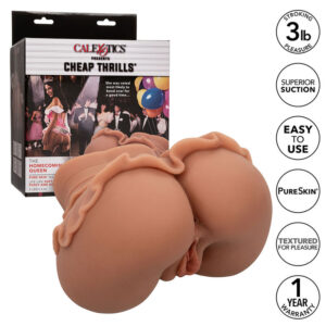 Calexotics - the Homecoming Queen Doble Masturbador Realístico Caramelo