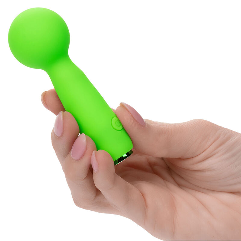 Calexotics - Neon Vibes The Bubbly Vibe Mini Masajeador 10 Vibraciones Verde 5 Calexotics - Neon Vibes The Bubbly Vibe Mini Masajeador 10 Vibraciones Verde - Imagen 5