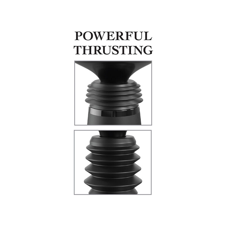Fetish Fantasy Series - Body Dock Thruster Sujeta Dildos Con 7 Modos De Empuje Negro 4 Fetish Fantasy Series - Body Dock Thruster Sujeta Dildos Con 7 Modos De Empuje Negro - Imagen 4