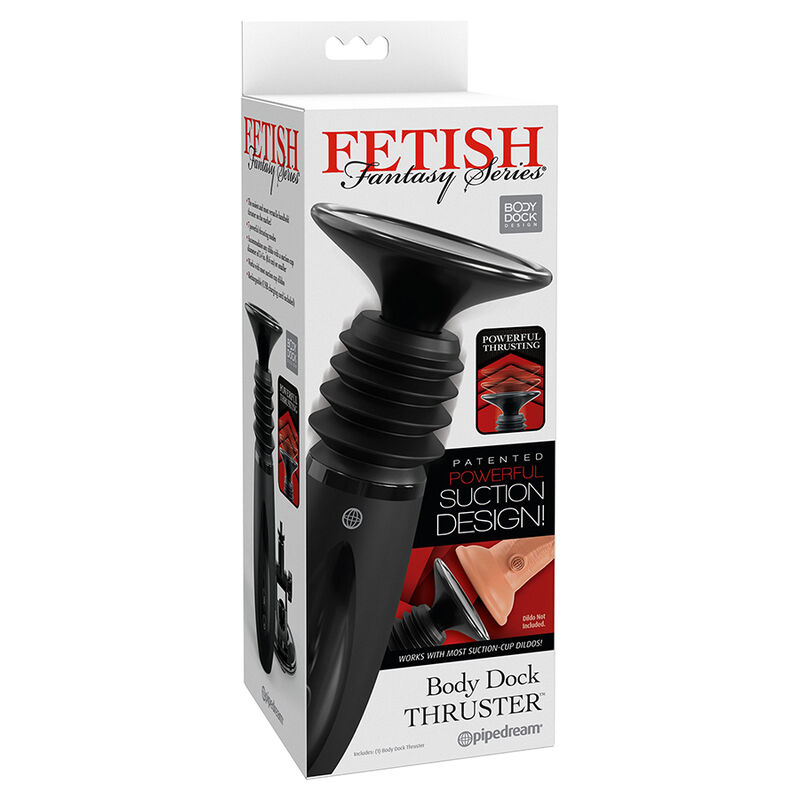 Fetish Fantasy Series - Body Dock Thruster Sujeta Dildos Con 7 Modos De Empuje Negro 5 Fetish Fantasy Series - Body Dock Thruster Sujeta Dildos Con 7 Modos De Empuje Negro - Imagen 5