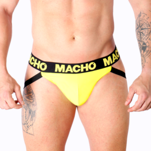 Macho - Mx25a Jock Amarillo Lycra