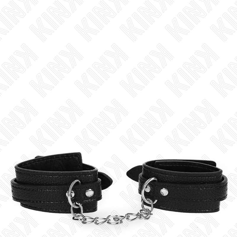 Kink - Muñequeras Estilo Serpiente Negro Ajustable 20-28 Cm X 5.4 Cm 2 Kink - Muñequeras Estilo Serpiente Negro Ajustable 20-28 Cm X 5.4 Cm - Imagen 2