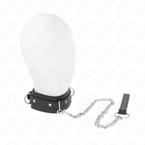 Kink - Collar con Correa 65 Cm 3 Anillos Modelo 1 Ajustable 38-49 Cm X 5 Cm