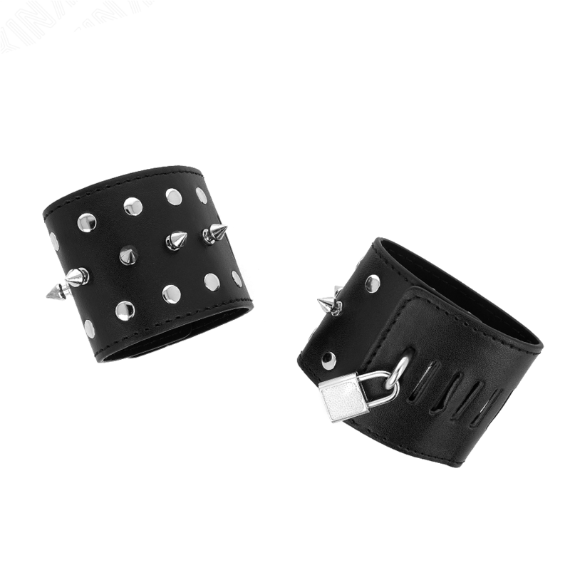 Kink - Muñequeras Estilo Punk Con Pinchos 25 X 6 Cm 2 Kink - Muñequeras Estilo Punk Con Pinchos 25 X 6 Cm - Imagen 2